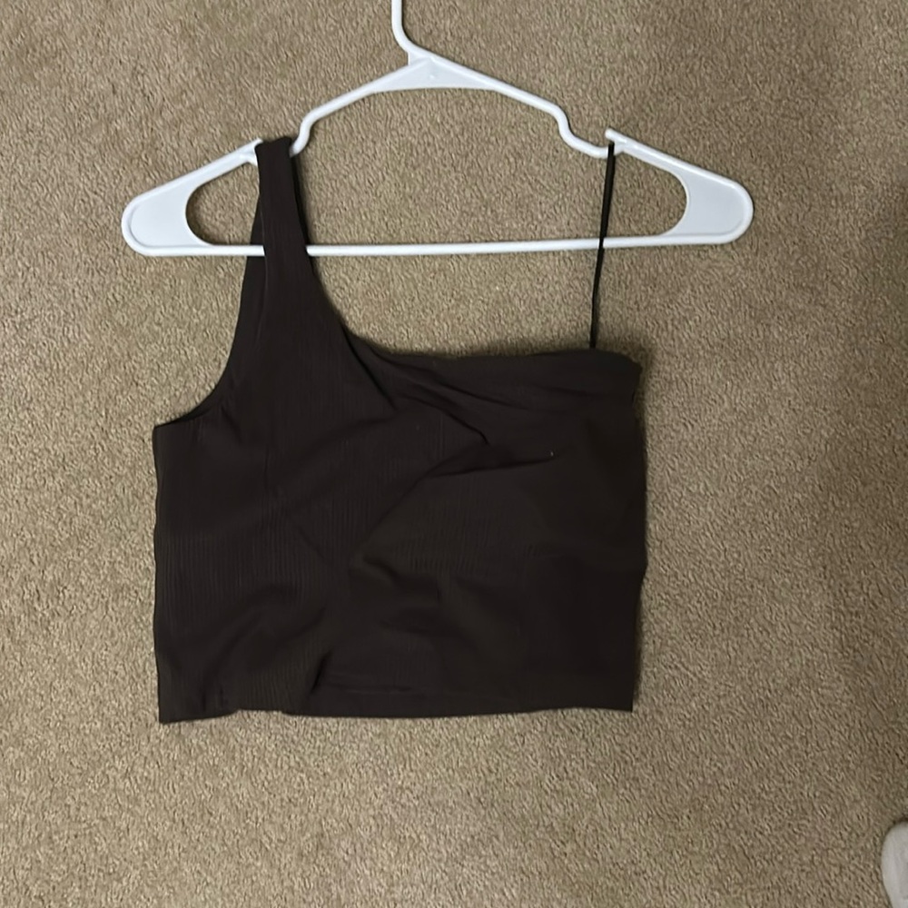 Lululemon asymmetrical ribbed tank
